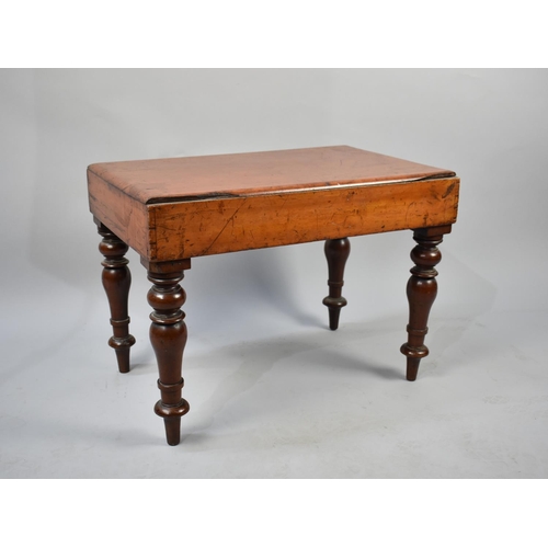 490 - A Late Victorian Former Bidet, Now Used as a Coffee Table, 60cms Wide