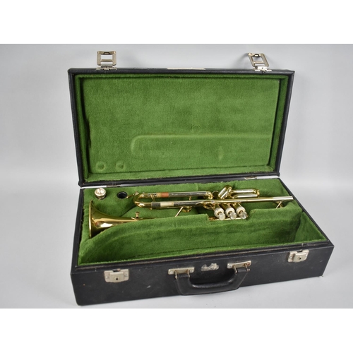 102 - A B&S Sonora Brass Trumpet in Case