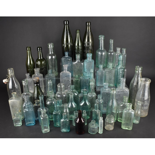 474 - A Large Collection of Various Vintage Bottles