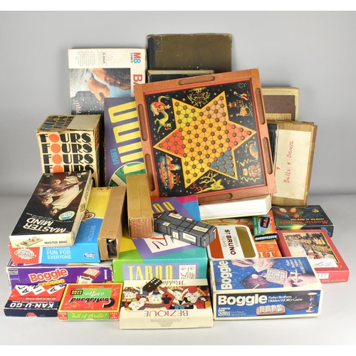 478 - A Large Collection of Vintage Board Games, Cards, Dominoes, Risk! etc