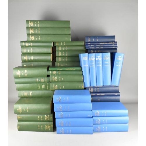 483 - A Large Quantity of Over 70 Bound Law Reports to Include Re-bound 19th Century, 1970's etc