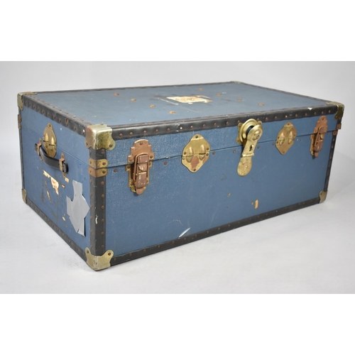 494 - A Vintage Travelling Trunk