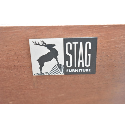 500 - A Stag Mahogany Chest of Four Long and Three Long Drawers, Missing One Brass Knob, 82cm Wide