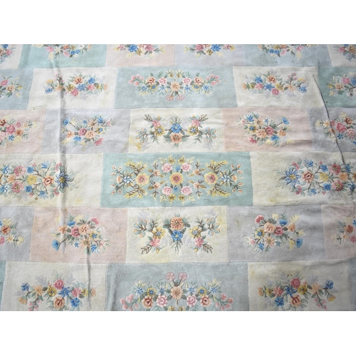 543 - A Mid 20th Century Floral Patterned Rug, 315X270cm