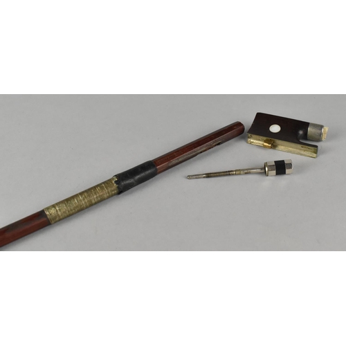 83 - A Collection of Five 20th Century Violin and Viola Bows