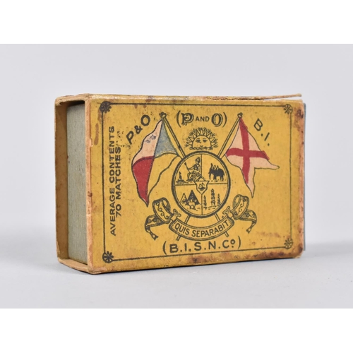 99 - A Box of Vintage Matches by Bryant and May, Made for the P&O Line and British India Line C.1950