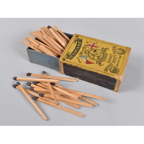 99 - A Box of Vintage Matches by Bryant and May, Made for the P&O Line and British India Line C.1950