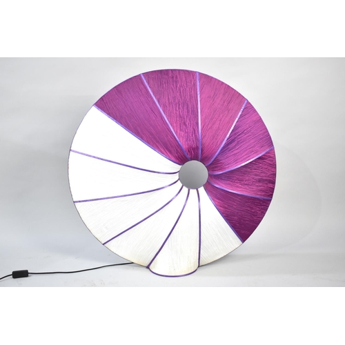 483 - A Large Circular Table Lamp, 80cms Diameter