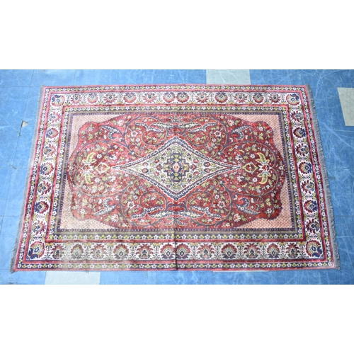 489 - A Patterned Rectangular Rug, 178x120cms