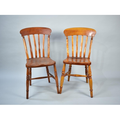 493 - Two Vintage Kitchen Chairs