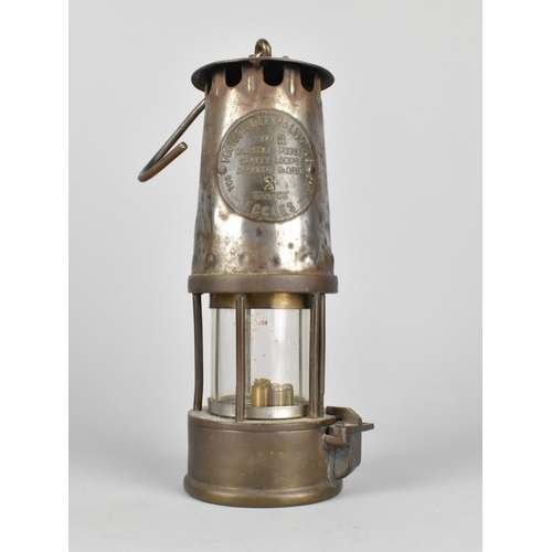 55 - A Vintage Miners Safety Lamp by The Protector Lamp and Lighting Company, Eccles Type SL