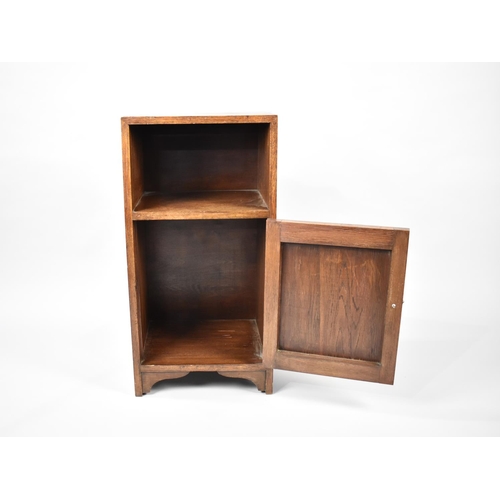 83 - A Mid 20th Century Bedside Cabinet, 36cms Wide