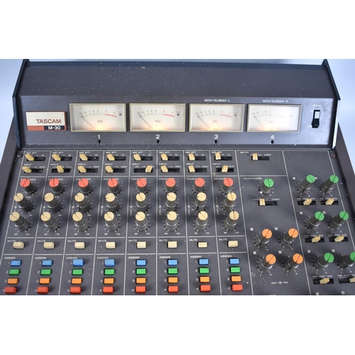 A Vintage Tascam M-30 4 Track Mixer and Recorder with Original