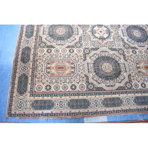 543 - A Patterned Rug, 275x270cms