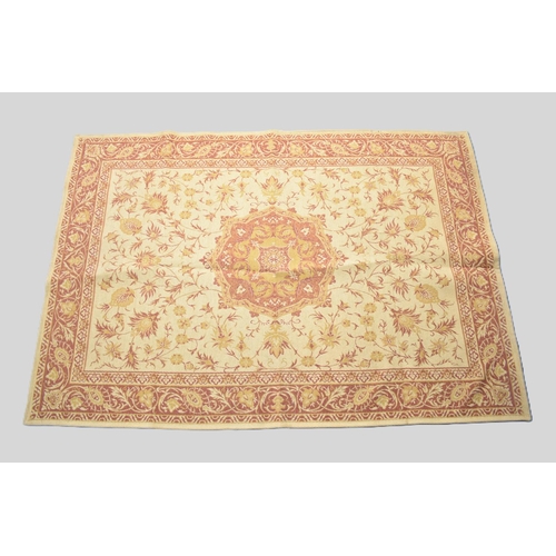 549 - A Patterned Rug, 195x137cms