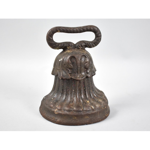 6 - A Mid 19th Century Cast Iron Doorstop No.366, 14.5cms High