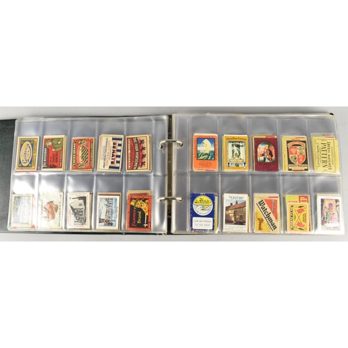 104 - A Collection of Various Vintage Matchbox and Matchbook Covers