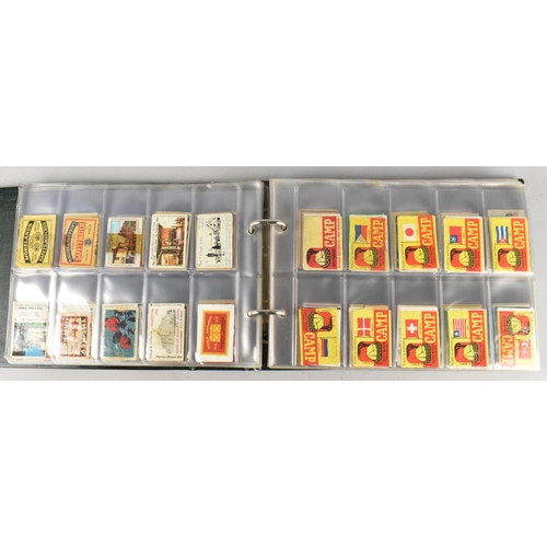 104 - A Collection of Various Vintage Matchbox and Matchbook Covers