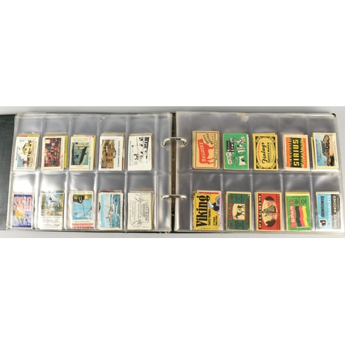 104 - A Collection of Various Vintage Matchbox and Matchbook Covers