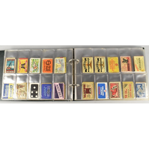 104 - A Collection of Various Vintage Matchbox and Matchbook Covers