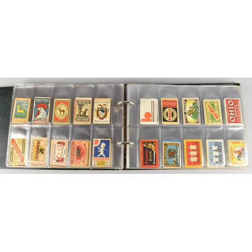 104 - A Collection of Various Vintage Matchbox and Matchbook Covers