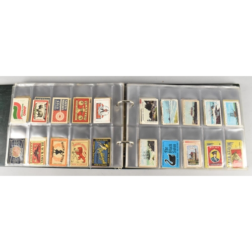 104 - A Collection of Various Vintage Matchbox and Matchbook Covers