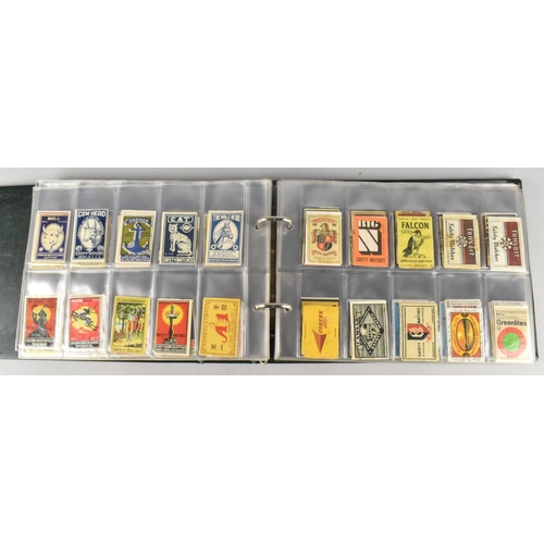 104 - A Collection of Various Vintage Matchbox and Matchbook Covers