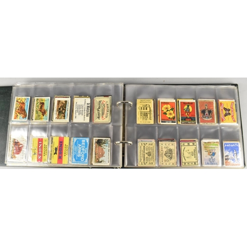 104 - A Collection of Various Vintage Matchbox and Matchbook Covers