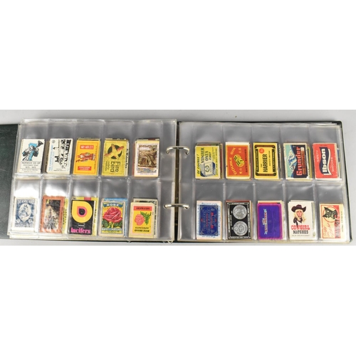 104 - A Collection of Various Vintage Matchbox and Matchbook Covers