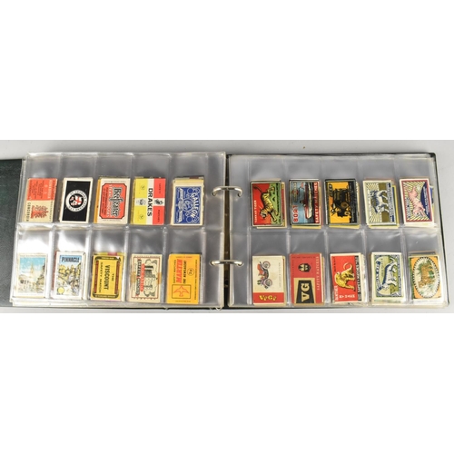 104 - A Collection of Various Vintage Matchbox and Matchbook Covers