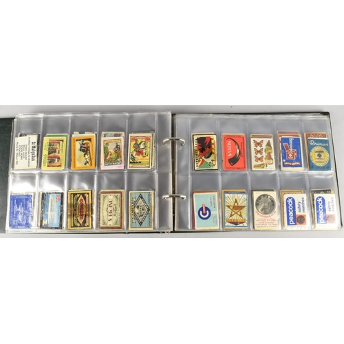 104 - A Collection of Various Vintage Matchbox and Matchbook Covers