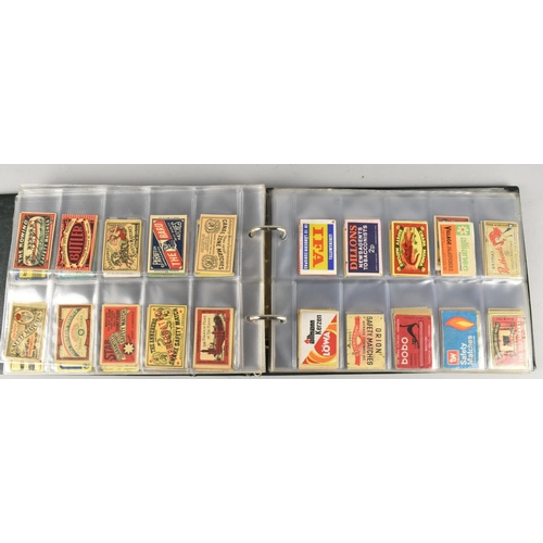 104 - A Collection of Various Vintage Matchbox and Matchbook Covers