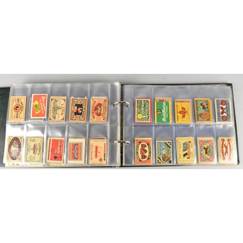 104 - A Collection of Various Vintage Matchbox and Matchbook Covers