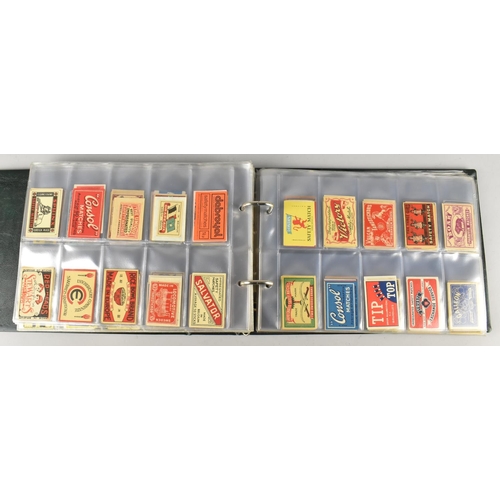 104 - A Collection of Various Vintage Matchbox and Matchbook Covers