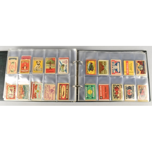 104 - A Collection of Various Vintage Matchbox and Matchbook Covers