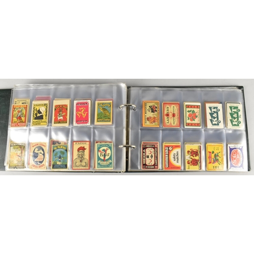 104 - A Collection of Various Vintage Matchbox and Matchbook Covers