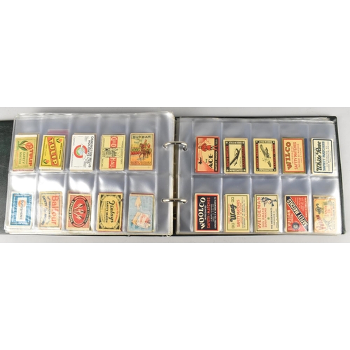 104 - A Collection of Various Vintage Matchbox and Matchbook Covers