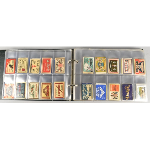 104 - A Collection of Various Vintage Matchbox and Matchbook Covers