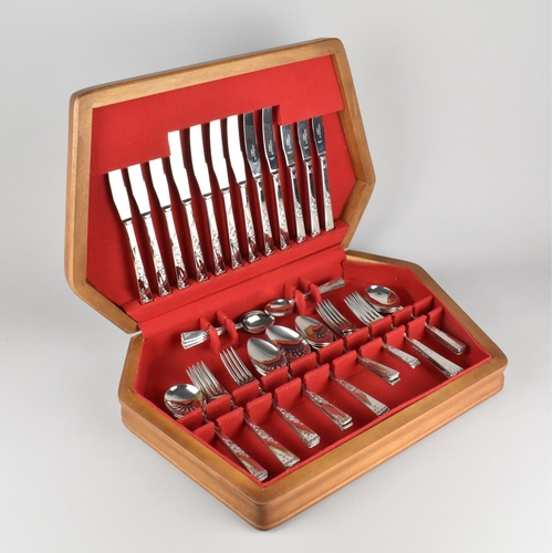 141 - A 1970s Canteen of Stainless Steel Cutlery, Firth Standrite