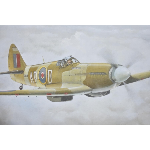 150 - A Framed RAF Print, 