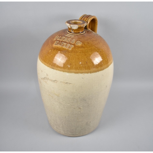 168 - A Large Scottish Brewers Jar by Eagle Pottery for Pauer and Co, Hanley, 4 Gallon No 627, Chip to Rim... 