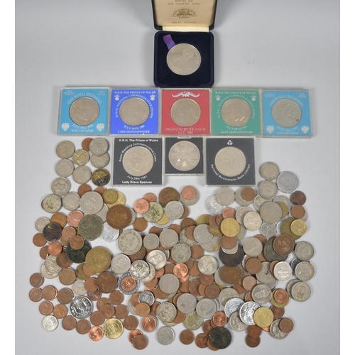 205 - A Collection of Various British and Foreign Coins and Crowns