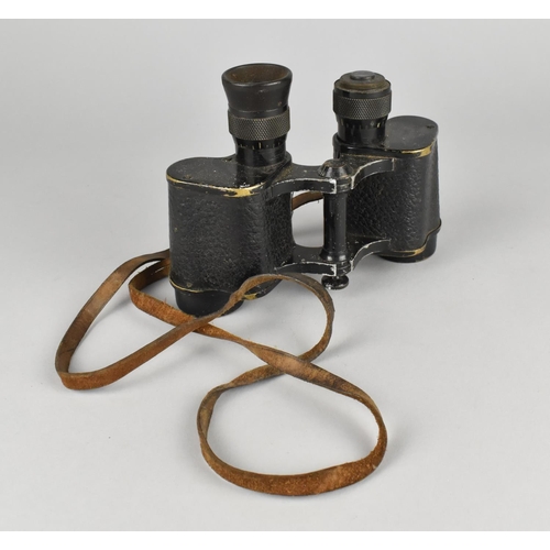 222 - A Pair of Vintage French Binoculars, One Missing Screw Off Eye Piece