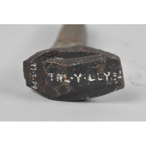 36 - A LMS Ticket Punch and Early Forged Railway Spike from the Tal-Y-Llyn Railway, c.1865/70