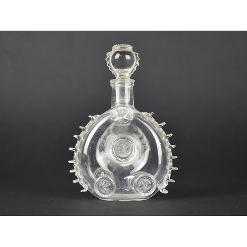 368 - A Remy Martin Louis XIII Cognac Empty Bottle Flask/ Decanter, 11.5cm high