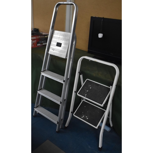 440 - A Modern Three Step Step Ladder and a Two Step Example