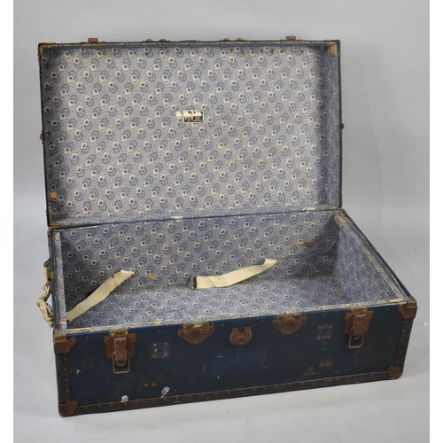 454 - A Vintage Travelling Trunk, 91cms Wide