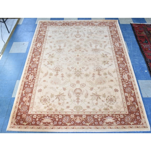 506 - A Modern Patterned Rug, 238x171cms