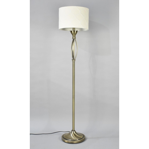 508 - A Modern Standard Lamp and Shade