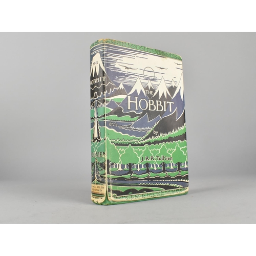 90 - A 1970s Bound Volume, JRR Tolkien, The Hobbit, with Dust Jacket, Printed by George Allen and Unwin (... 